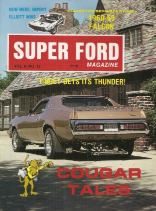 SUPER FORD UNCIRCULATED 1983 DEC - COUGAR SPECIAL, XR4Ti, NASCAR
